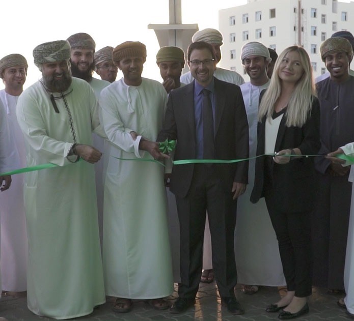 OMAN OIL MARKETING COMPANY INSTALLS ELECTRIC VEHICLE CHARGER  AT MAZOON STREET SERVICE STATION